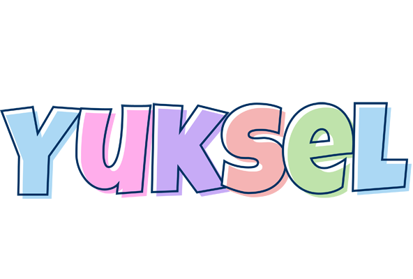 Yuksel pastel logo