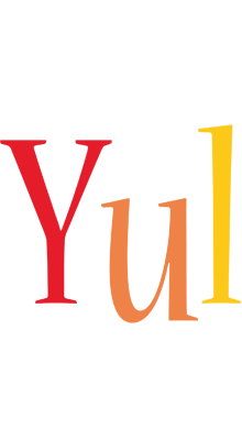Yul birthday logo