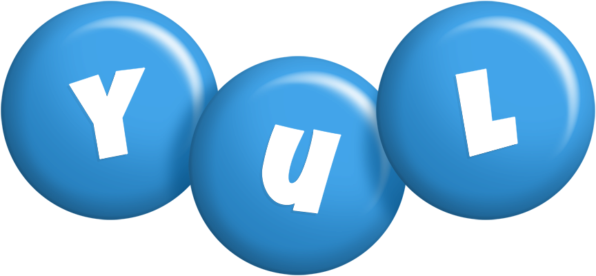 Yul candy-blue logo