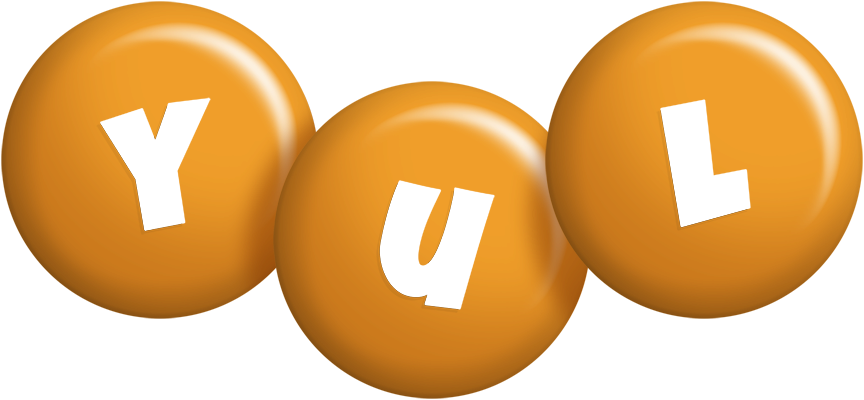 Yul candy-orange logo