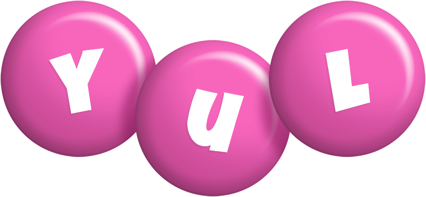 Yul candy-pink logo