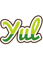 Yul golfing logo