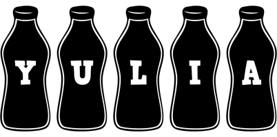 Yulia bottle logo