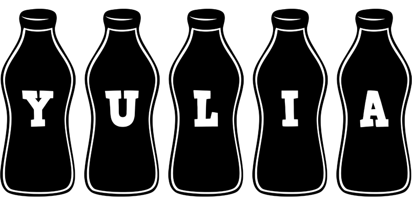 Yulia bottle logo