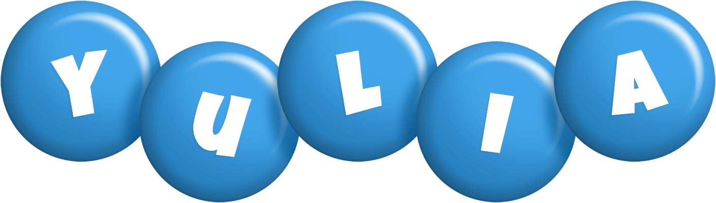 Yulia candy-blue logo