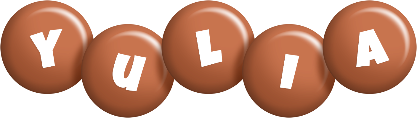 Yulia candy-brown logo