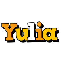 Yulia cartoon logo