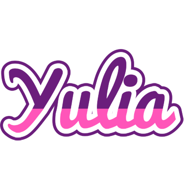 Yulia cheerful logo