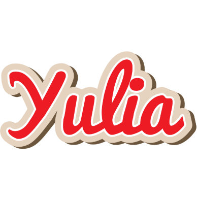 Yulia chocolate logo