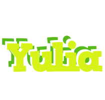 Yulia citrus logo