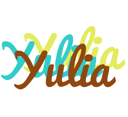 Yulia cupcake logo