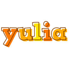 Yulia desert logo