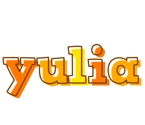Yulia desert logo