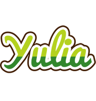 Yulia golfing logo
