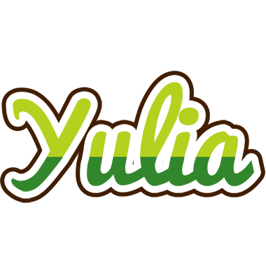 Yulia golfing logo