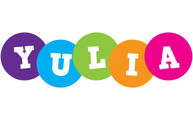 Yulia happy logo