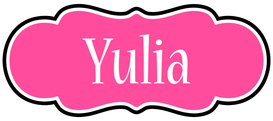Yulia invitation logo