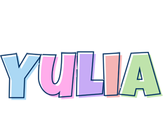 Yulia pastel logo
