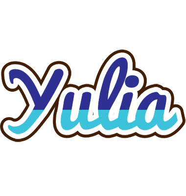 Yulia raining logo