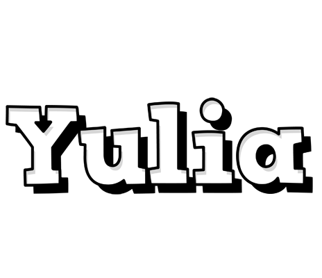 Yulia snowing logo