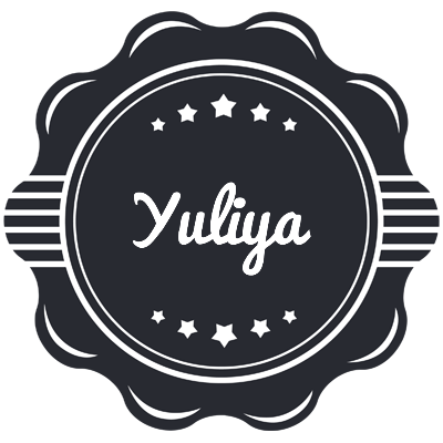 Yuliya badge logo