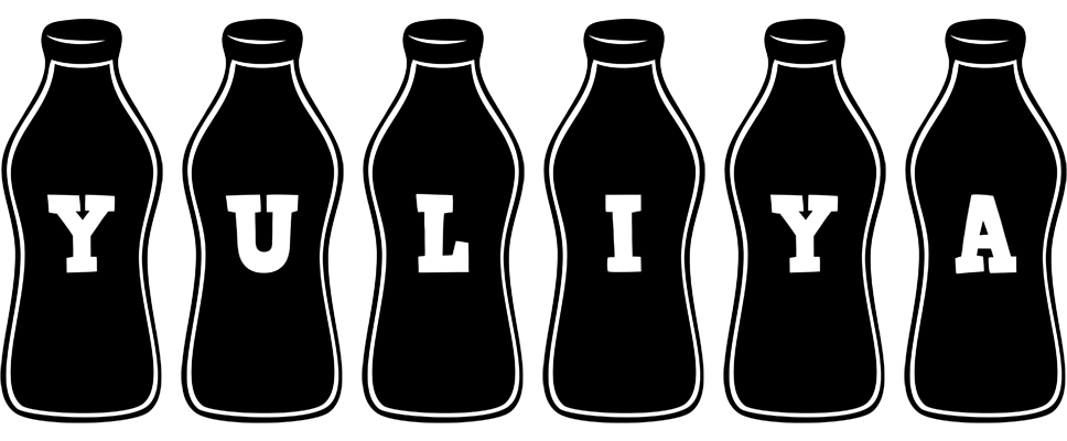 Yuliya bottle logo
