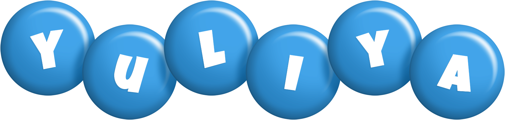 Yuliya candy-blue logo