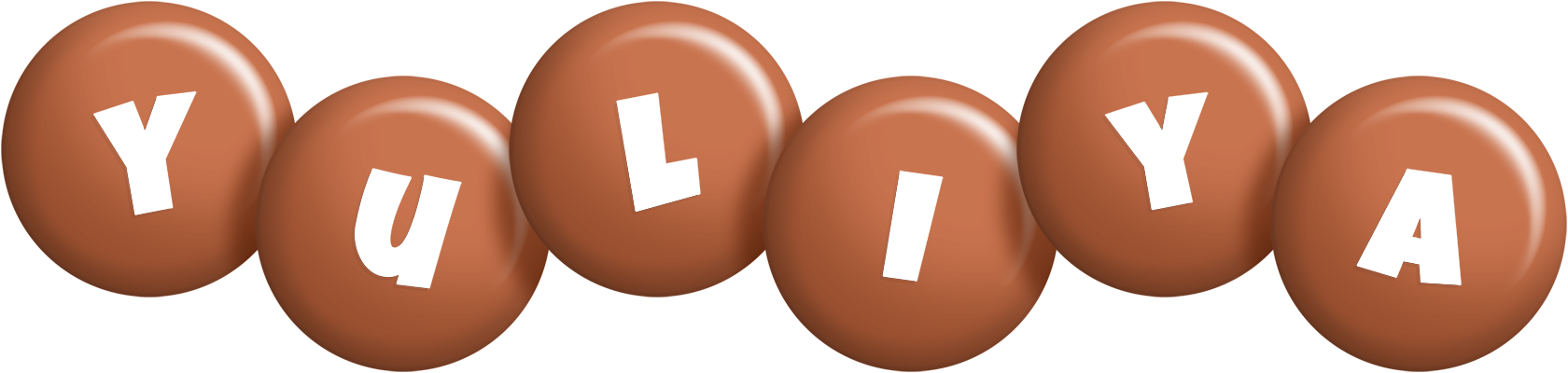Yuliya candy-brown logo