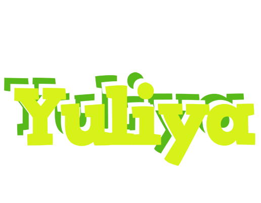 Yuliya citrus logo
