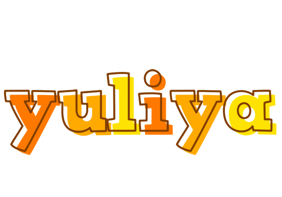 Yuliya desert logo