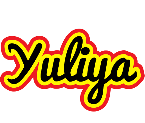 Yuliya flaming logo