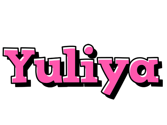 Yuliya girlish logo