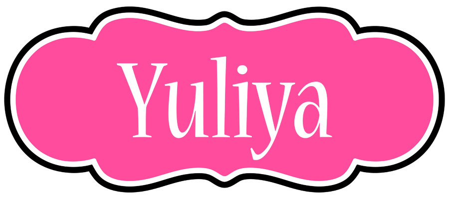Yuliya invitation logo