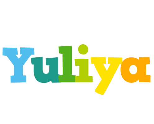 Yuliya rainbows logo
