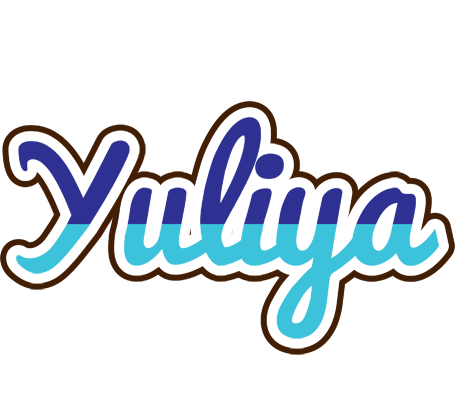Yuliya raining logo