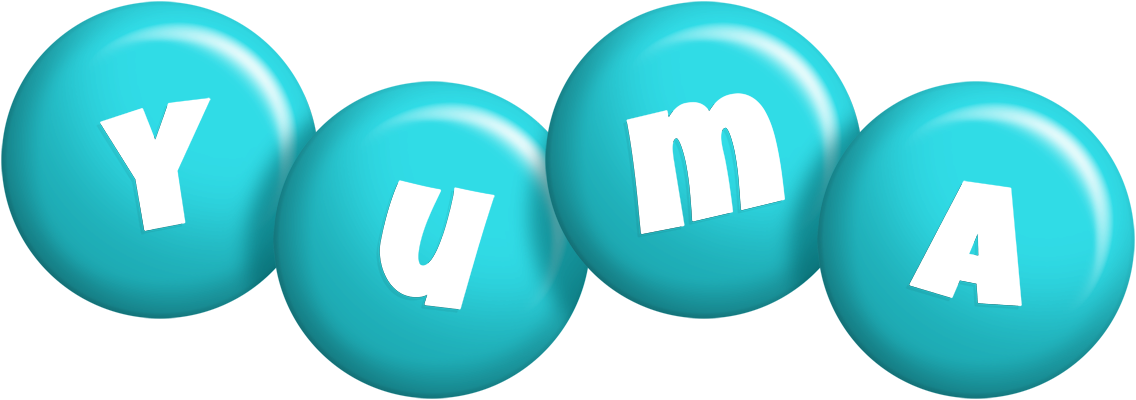 Yuma candy-azur logo