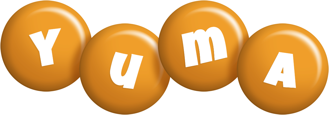 Yuma candy-orange logo