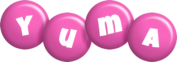 Yuma candy-pink logo