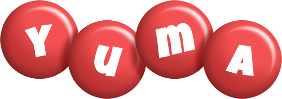 Yuma candy-red logo