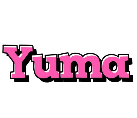 Yuma girlish logo