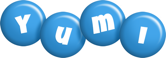 Yumi candy-blue logo