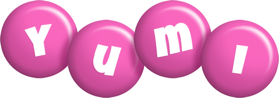 Yumi candy-pink logo
