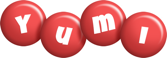 Yumi candy-red logo