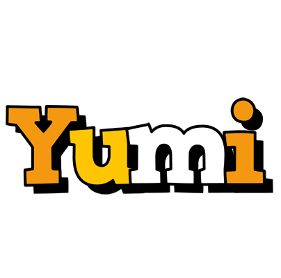 Yumi cartoon logo