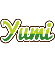 Yumi golfing logo