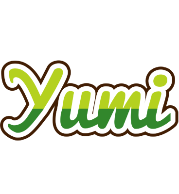 Yumi golfing logo