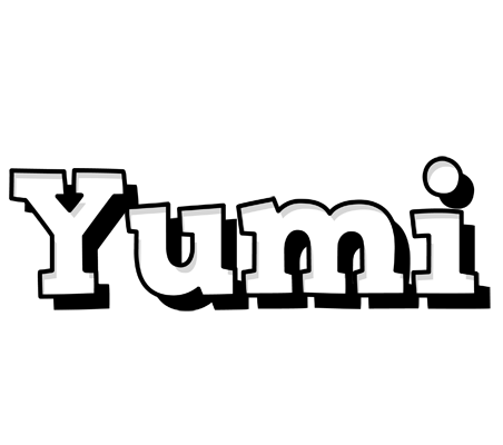 Yumi snowing logo