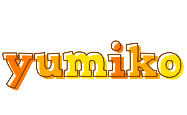 Yumiko desert logo