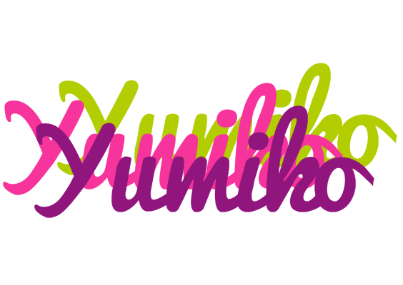 Yumiko flowers logo