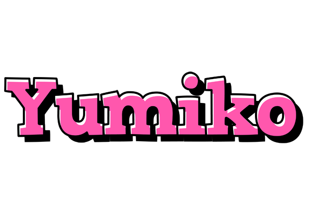 Yumiko girlish logo